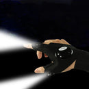 LED Flashlight Gloves – Waterproof Fingerless Outdoor Tool