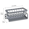 Kitchen Sink Drain Rack – Sponge & Soap Organizer with Drain System