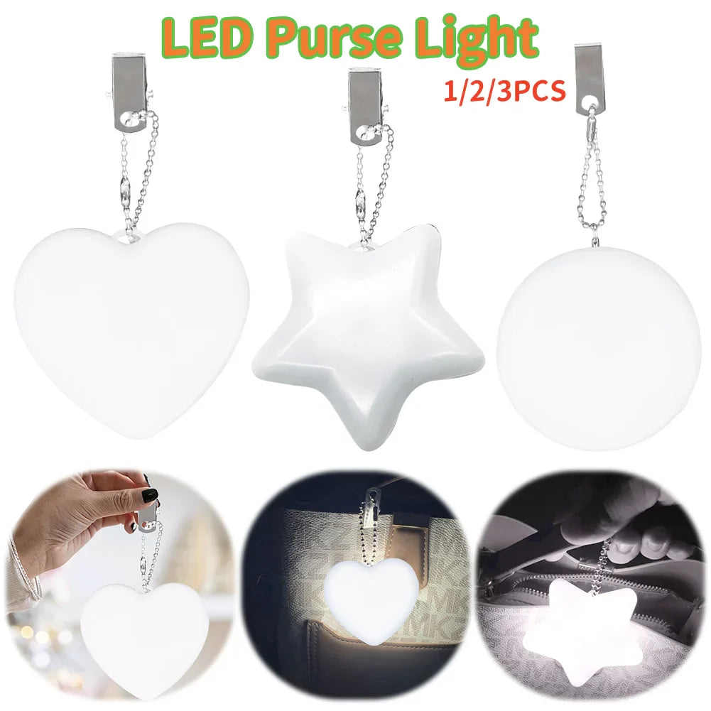 LED Purse Light – Touch Sensor Bag Lamp with Keychain