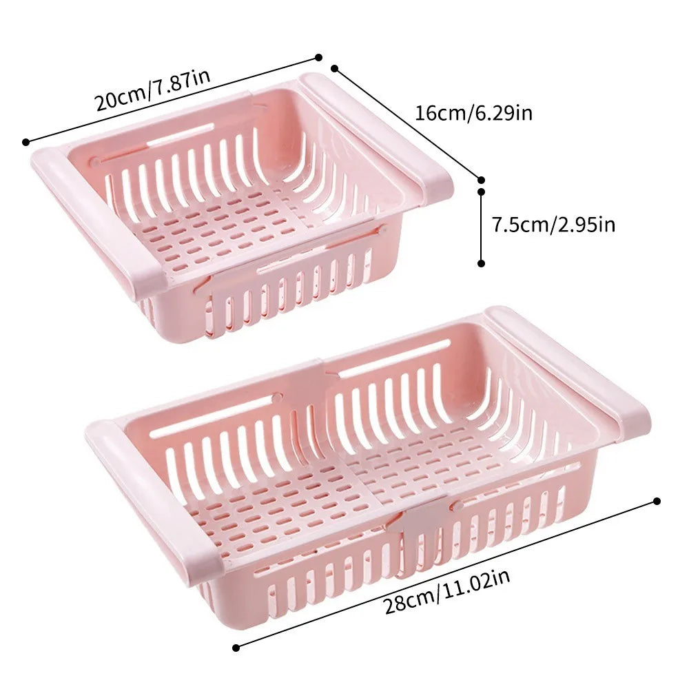 Fridge Organizer Drawer – Space Saving Refrigerator Storage Box