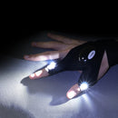 LED Flashlight Gloves – Waterproof Fingerless Outdoor Tool