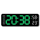Smart LED Wall Clock – Modern Digital Display with Temperature & Alarm